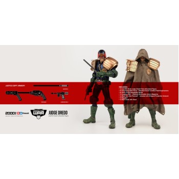 Judge Dredd Apocalypse War Judge Dredd 1/6 scale Figure 31 cm